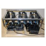 Mining rig 6x RX570 4GB (160Mh/s ETH)