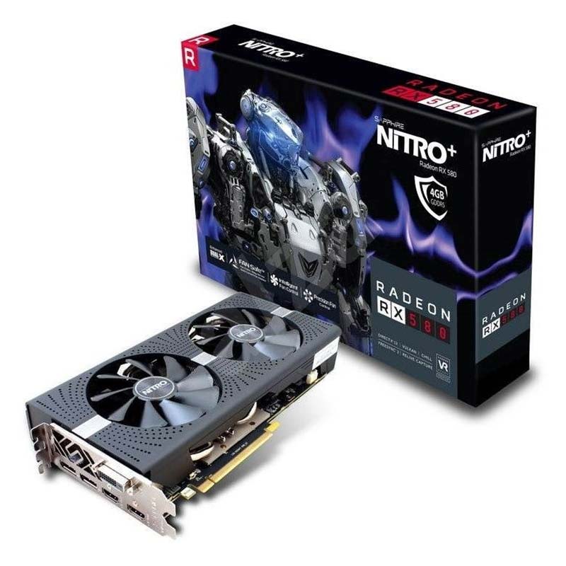 Sapphire Radeon Nitro+ RX580 4GB OC (11265-31-20G)